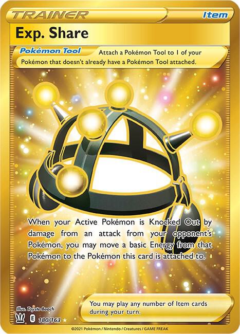 Exp Share Secret 180/163 (SWSH05: Battle Styles)  - Holofoil | Good Games Adelaide SA