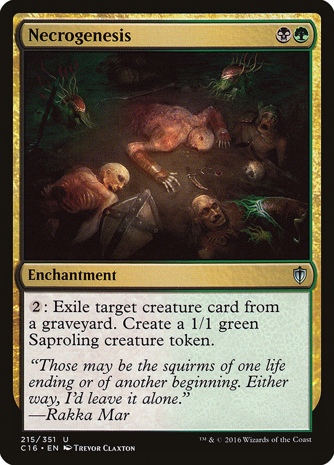 Necrogenesis 215 (Commander 2016)  | Good Games Adelaide SA