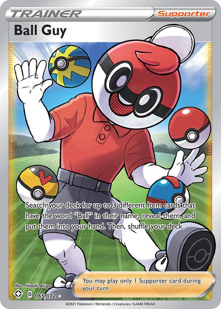 Ball Guy Full Art 065/072 (Shining Fates)  - Holofoil | Good Games Adelaide SA