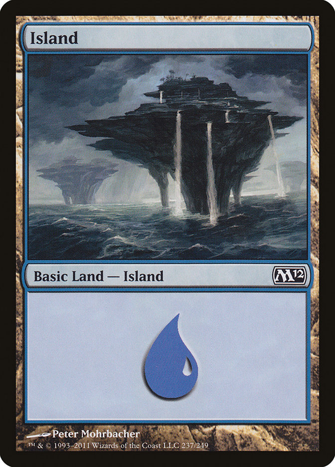 Island 237 (Magic 2012 (M12))  - Foil | Good Games Adelaide SA