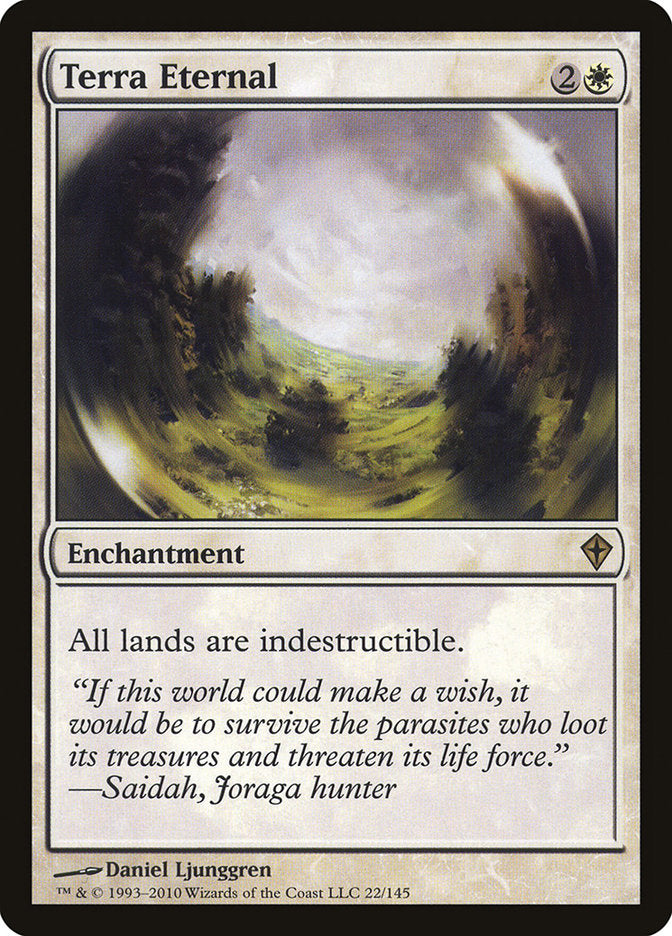 Terra Eternal 22 (Worldwake)  - Foil | Good Games Adelaide SA
