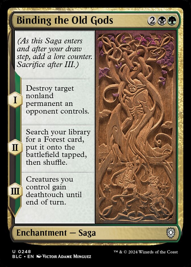 Binding the Old Gods 248 (Commander: Bloomburrow)  | Good Games Adelaide SA