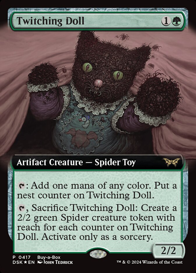 Twitching Doll 417 (Buy-A-Box Promos)  - Foil | Good Games Adelaide SA
