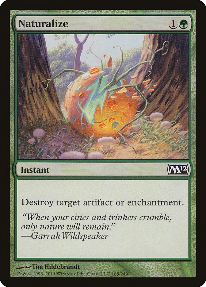 Naturalize 185 (Magic 2012 (M12))  - Foil | Good Games Adelaide SA