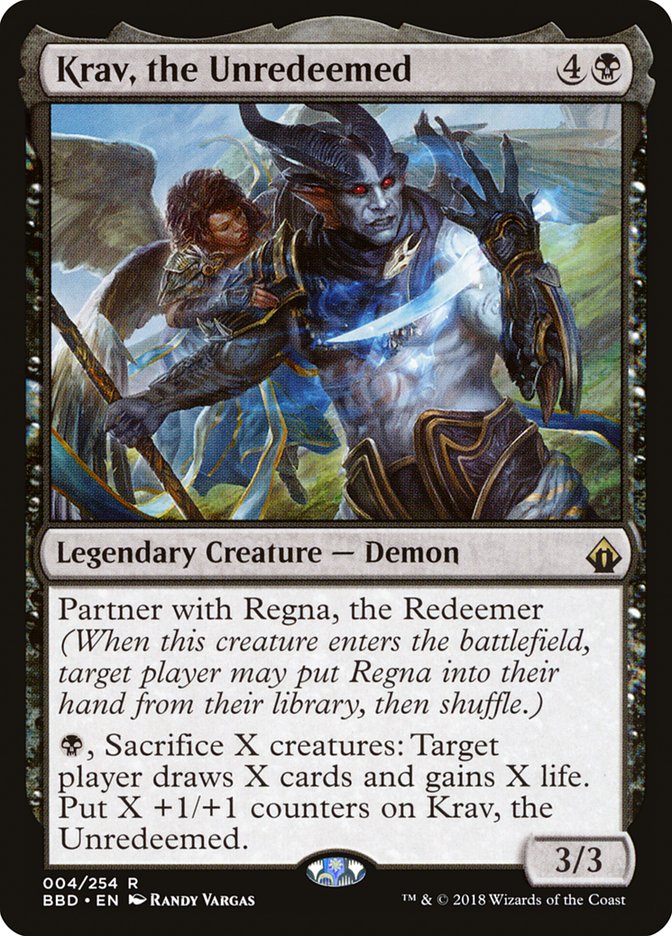 Krav, the Unredeemed 4 (Battlebond)  - Foil | Good Games Adelaide SA