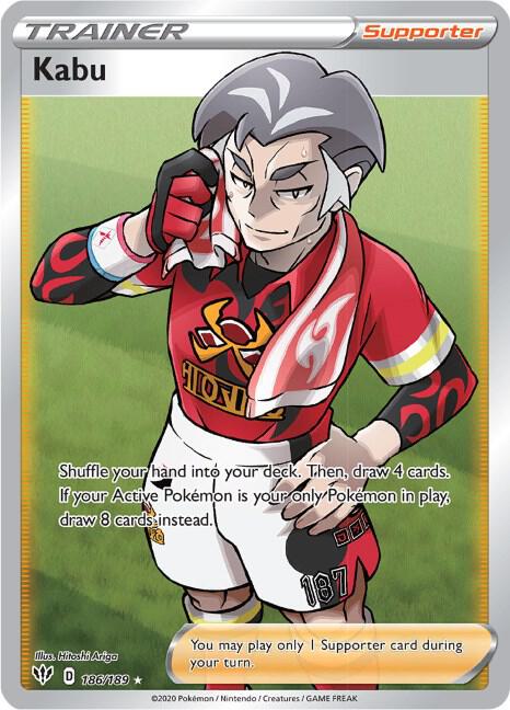 Kabu Full Art 186/189 (SWSH03: Darkness Ablaze)  - Holofoil | Good Games Adelaide SA