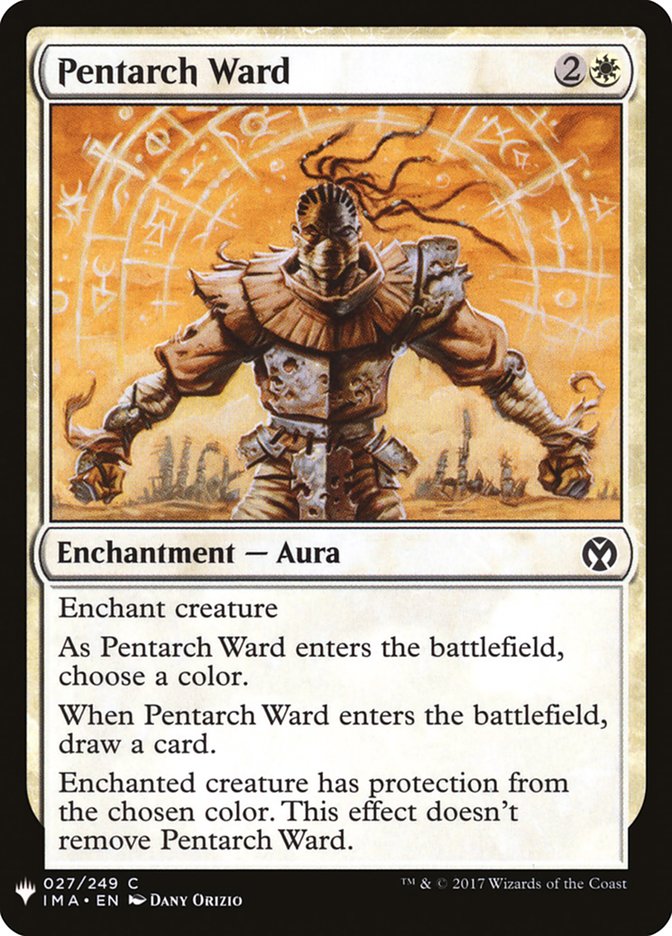 Pentarch Ward 27 (The List Reprints)  | Good Games Adelaide SA