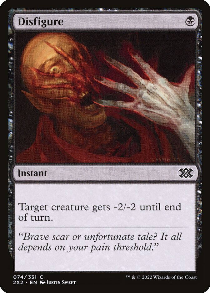Disfigure 74 (Double Masters 2022)  - Foil | Good Games Adelaide SA