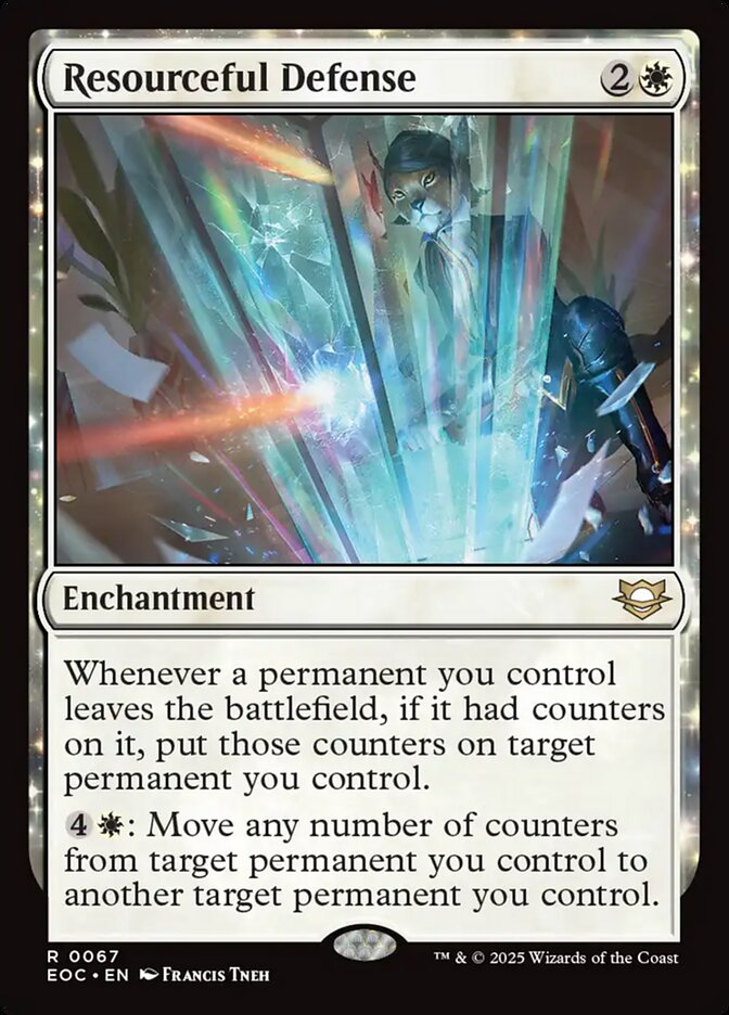 Resourceful Defense 67 (Commander: Edge of Eternities)  | Good Games Adelaide SA