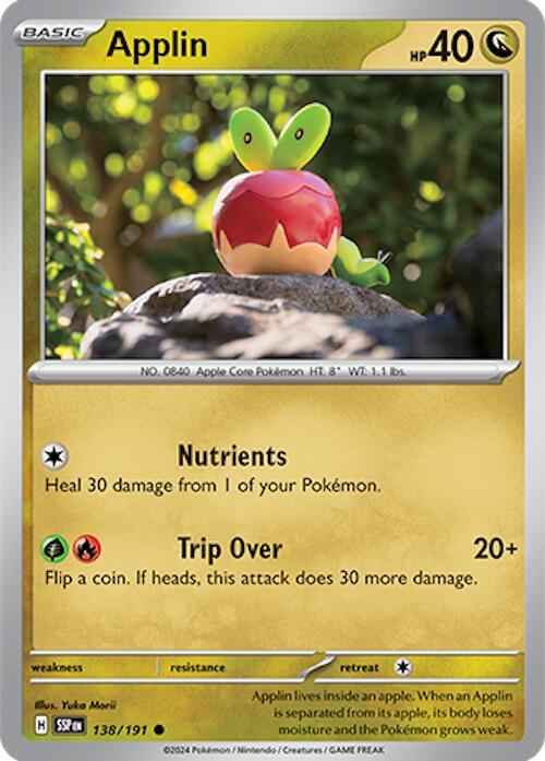 Applin 138/191 (SV08: Surging Sparks)  | Good Games Adelaide SA