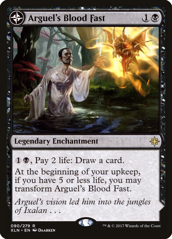 Arguel's Blood Fast // Temple of Aclazotz 90 (Ixalan)  - Foil | Good Games Adelaide SA