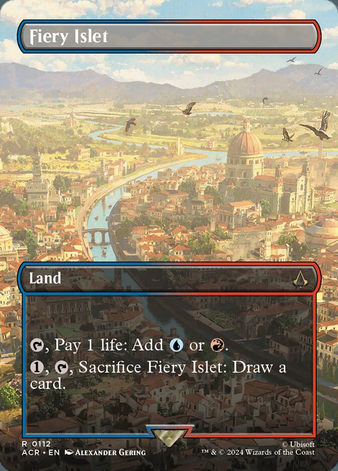 Fiery Islet 112 (Universes Beyond: Assassin's Creed)  | Good Games Adelaide SA