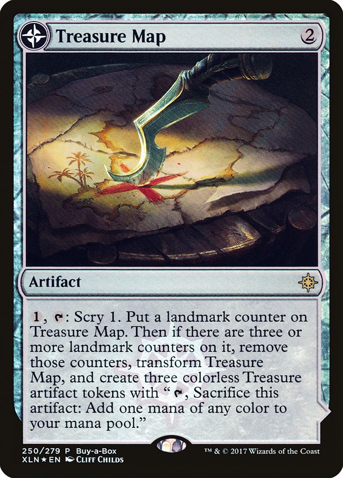 Treasure Map // Treasure Cove 250 (Buy-A-Box Promos)  - Foil | Good Games Adelaide SA