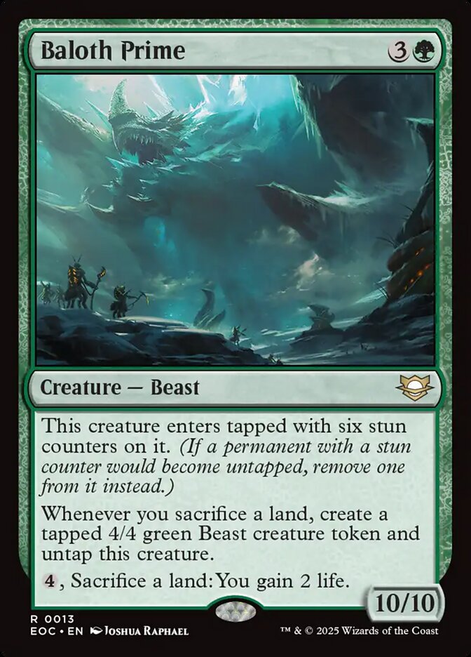 Baloth Prime 13 (Commander: Edge of Eternities)  | Good Games Adelaide SA