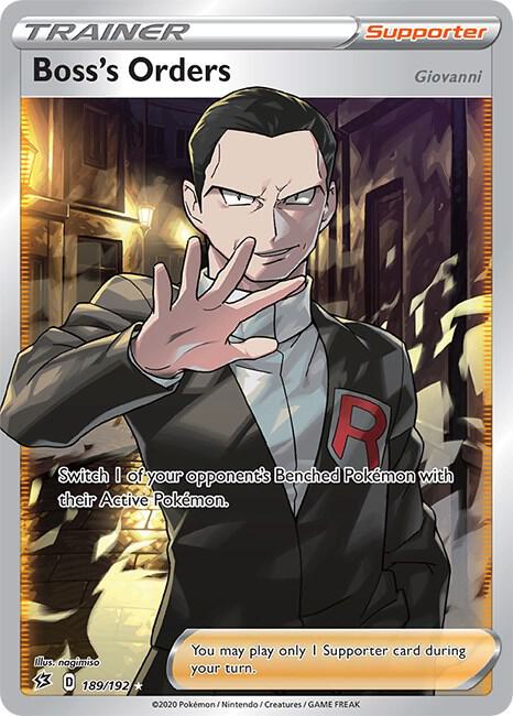 Boss's Orders Full Art 189/192 (SWSH02: Rebel Clash)  - Holofoil | Good Games Adelaide SA