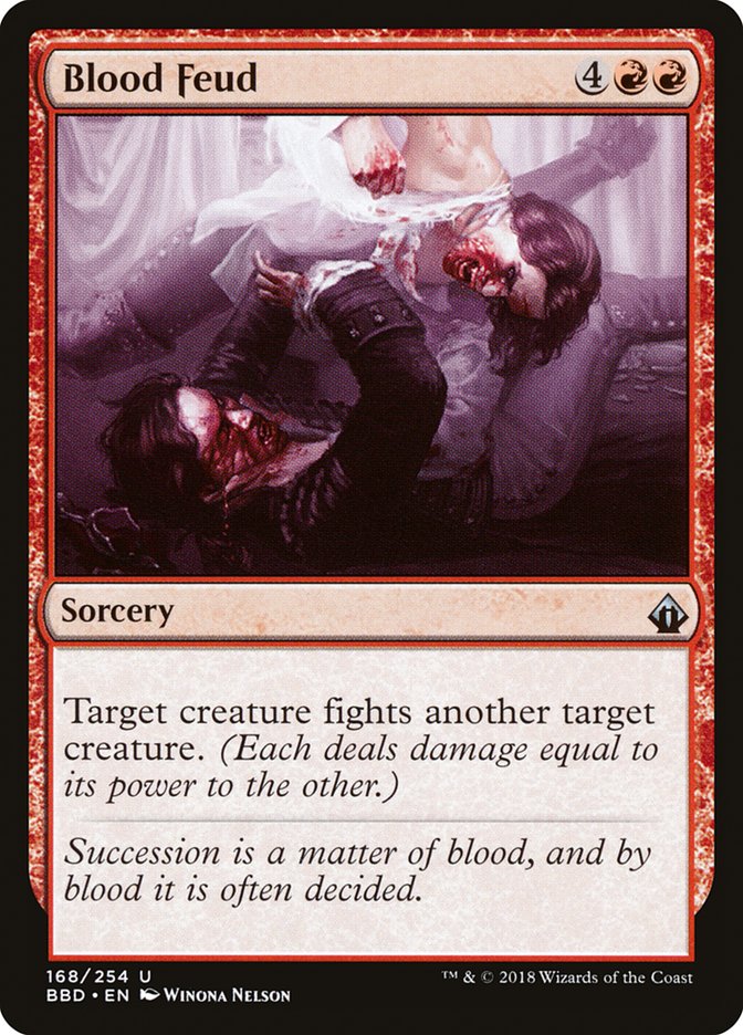 Blood Feud 168 (Battlebond)  - Foil | Good Games Adelaide SA