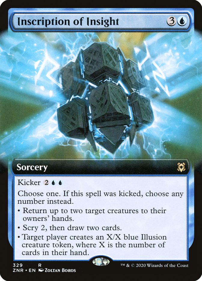 Inscription of Insight 329/280 (Zendikar Rising)  | Good Games Adelaide SA