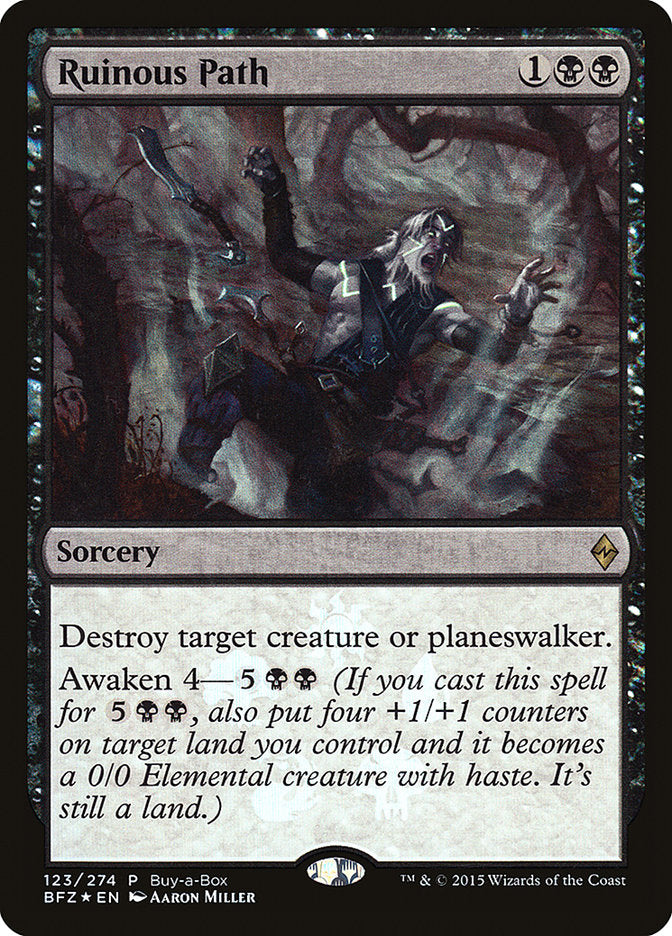 Ruinous Path 123 (Buy-A-Box Promos)  - Foil | Good Games Adelaide SA