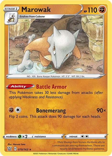 Marowak 070/163 (SWSH05: Battle Styles)  | Good Games Adelaide SA