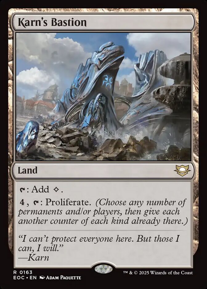 Karn's Bastion 163 (Commander: Edge of Eternities)  | Good Games Adelaide SA