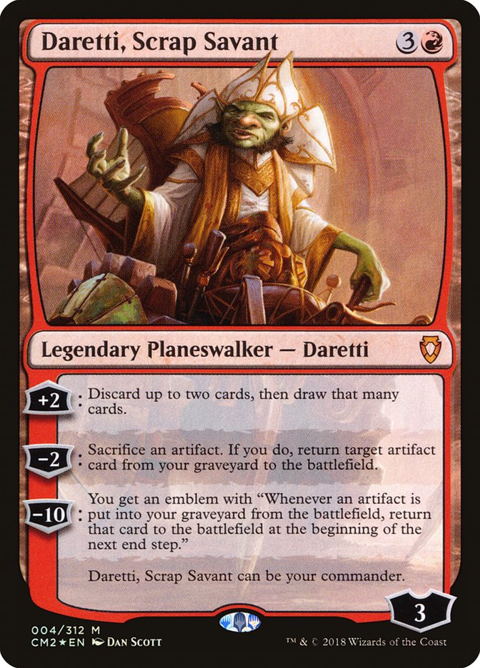 Daretti Scrap Savant 4 (Commander Anthology Volume II)  - Foil | Good Games Adelaide SA