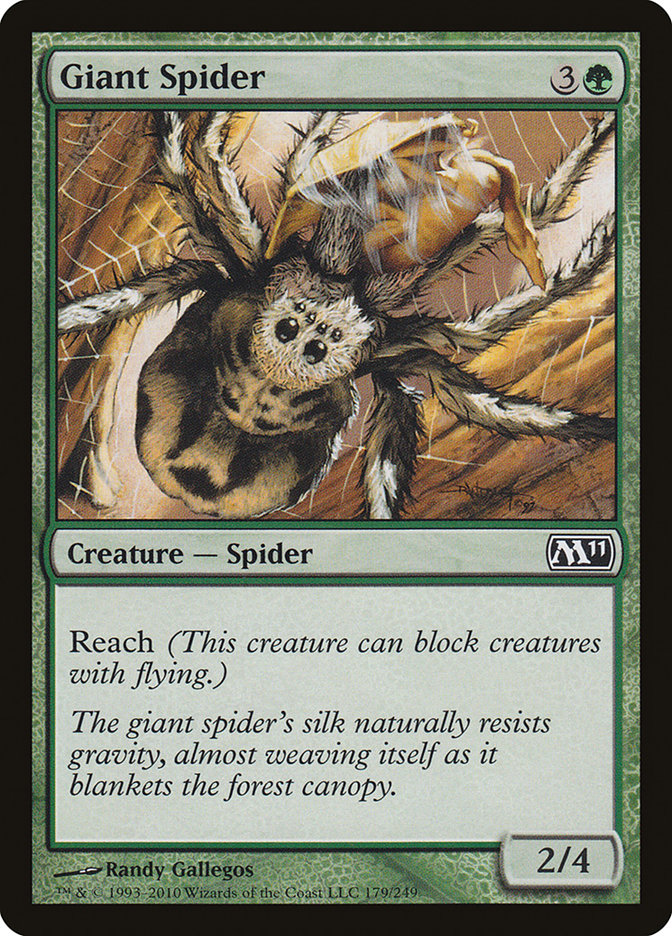 Giant Spider 179 (Magic 2011 (M11))  - Foil | Good Games Adelaide SA