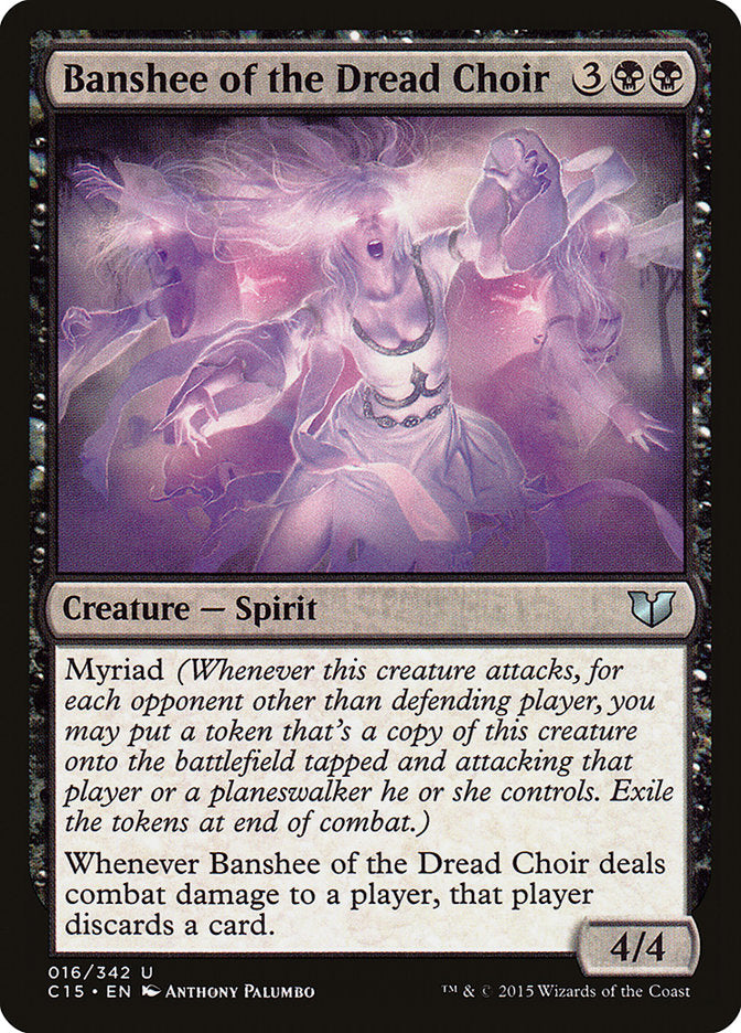 Banshee of the Dread Choir 16 (Commander 2015)  | Good Games Adelaide SA