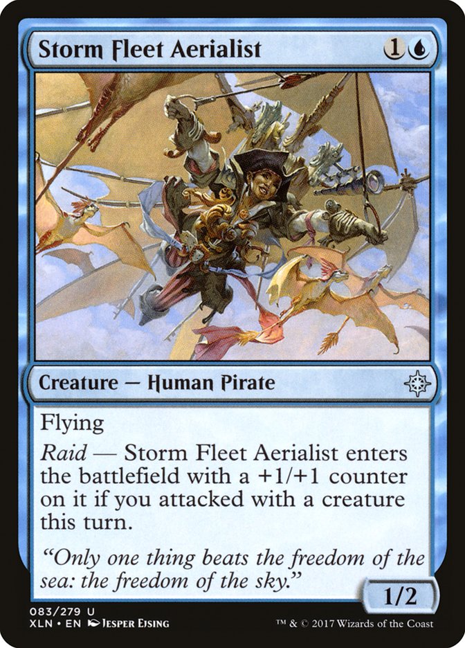 Storm Fleet Aerialist 83 (Ixalan)  - Foil | Good Games Adelaide SA