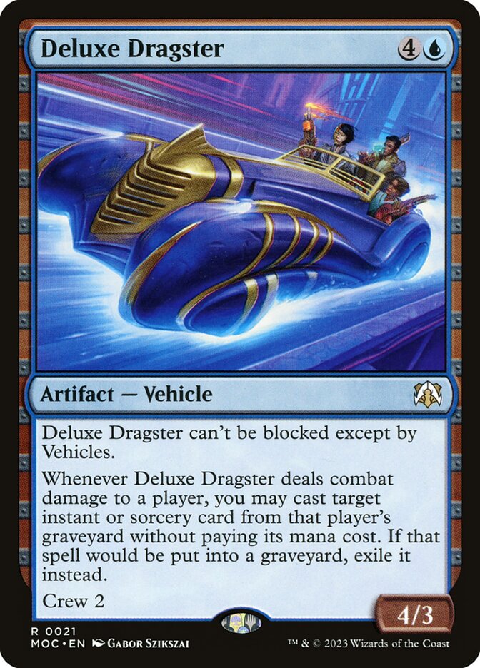 Deluxe Dragster 21 (Commander: March of the Machine)  | Good Games Adelaide SA