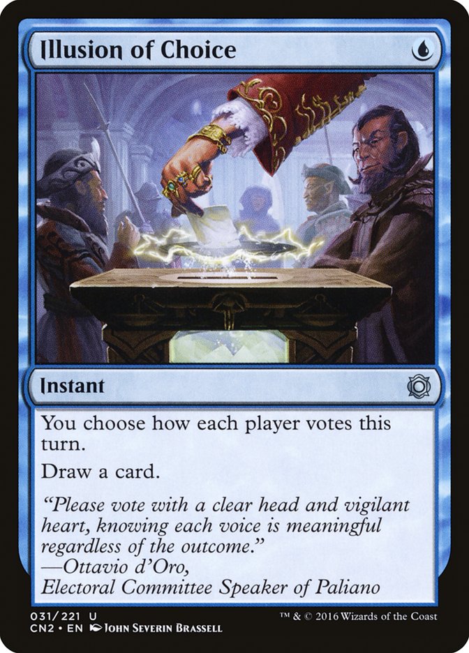 Illusion of Choice 31 (Conspiracy: Take the Crown)  - Foil | Good Games Adelaide SA