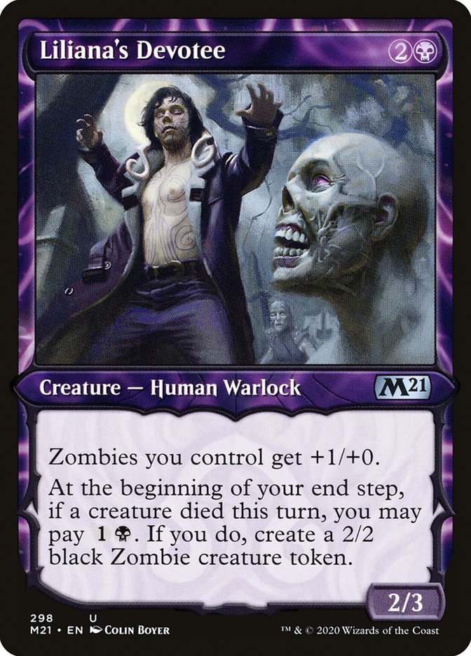 Liliana's Devotee 298 (Core Set 2021)  | Good Games Adelaide SA