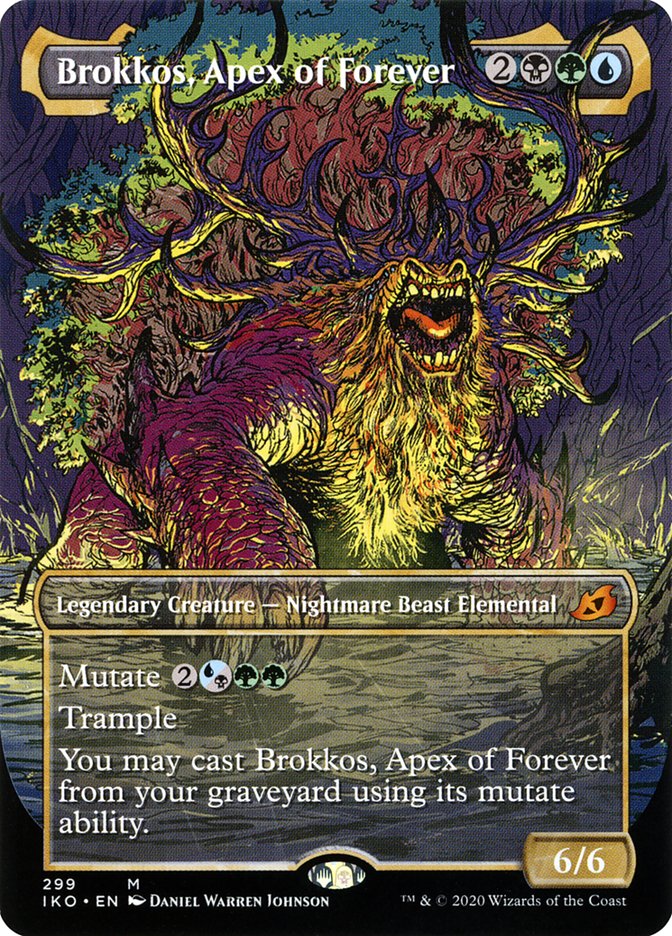 Brokkos, Apex of Forever 299 (Ikoria: Lair of Behemoths)  - Foil | Good Games Adelaide SA