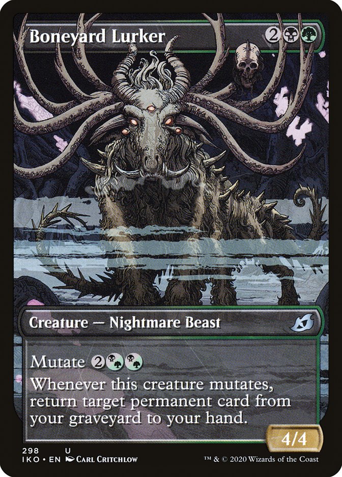 Boneyard Lurker 298 (Ikoria: Lair of Behemoths)  - Foil | Good Games Adelaide SA