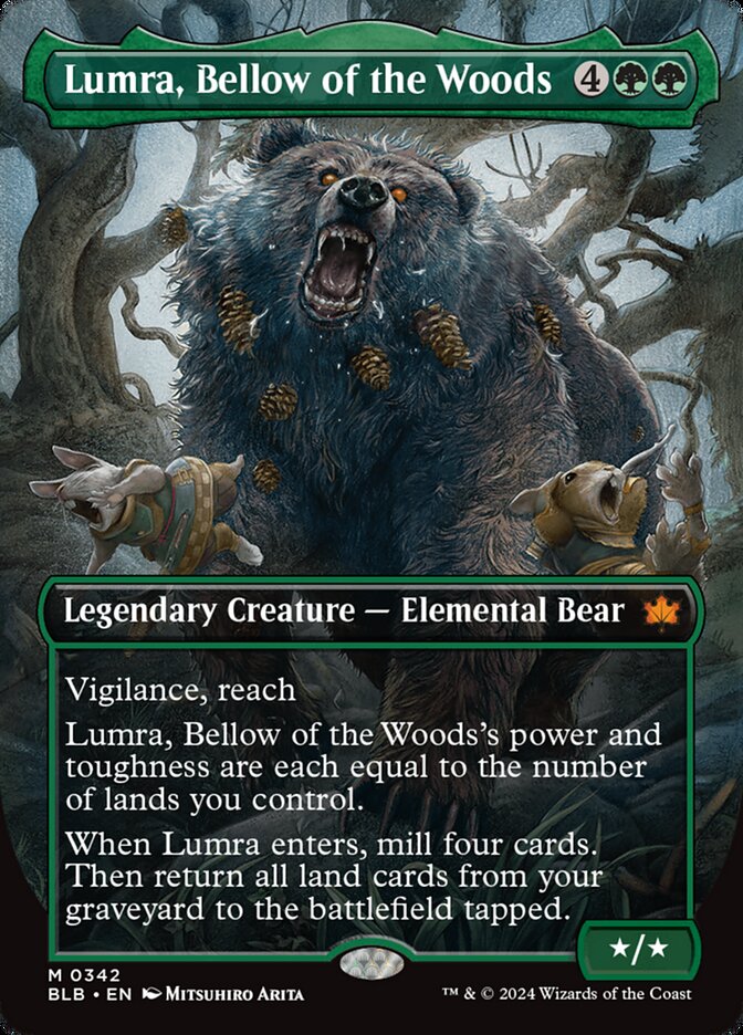 Lumra, Bellow of the Woods 342 (Bloomburrow)  - Foil | Good Games Adelaide SA