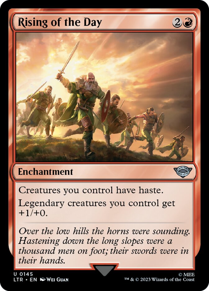 Rising of the Day 145 (Universes Beyond: The Lord of the Rings: Tales of Middle-earth)  | Good Games Adelaide SA