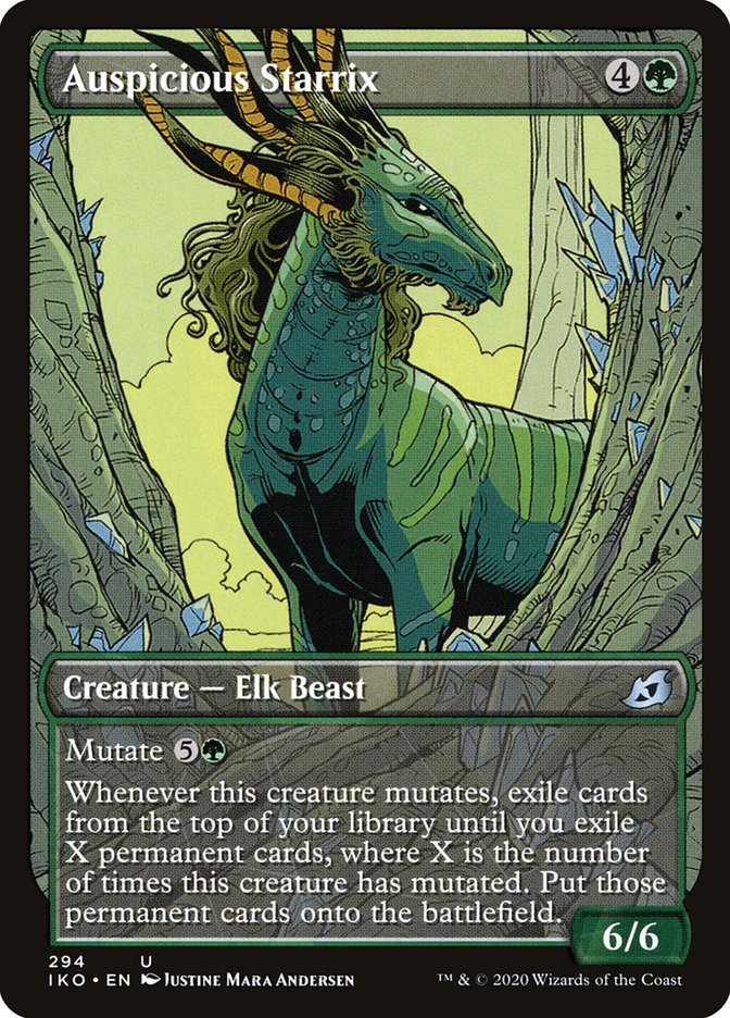 Auspicious Starrix 294 (Ikoria: Lair of Behemoths)  - Foil | Good Games Adelaide SA