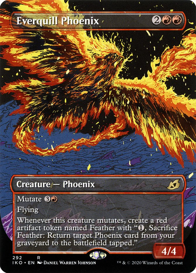 Everquill Phoenix 292 (Ikoria: Lair of Behemoths)  - Foil | Good Games Adelaide SA