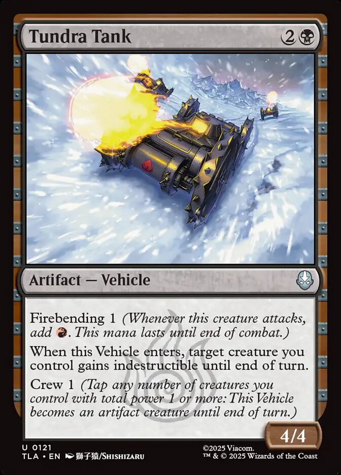 Tundra Tank 121 (Avatar: The Last Airbender)  - Foil | Good Games Adelaide SA