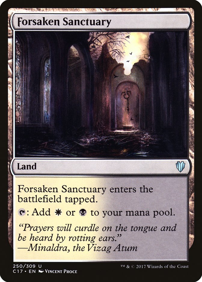 Forsaken Sanctuary 250 (Commander 2017)  | Good Games Adelaide SA