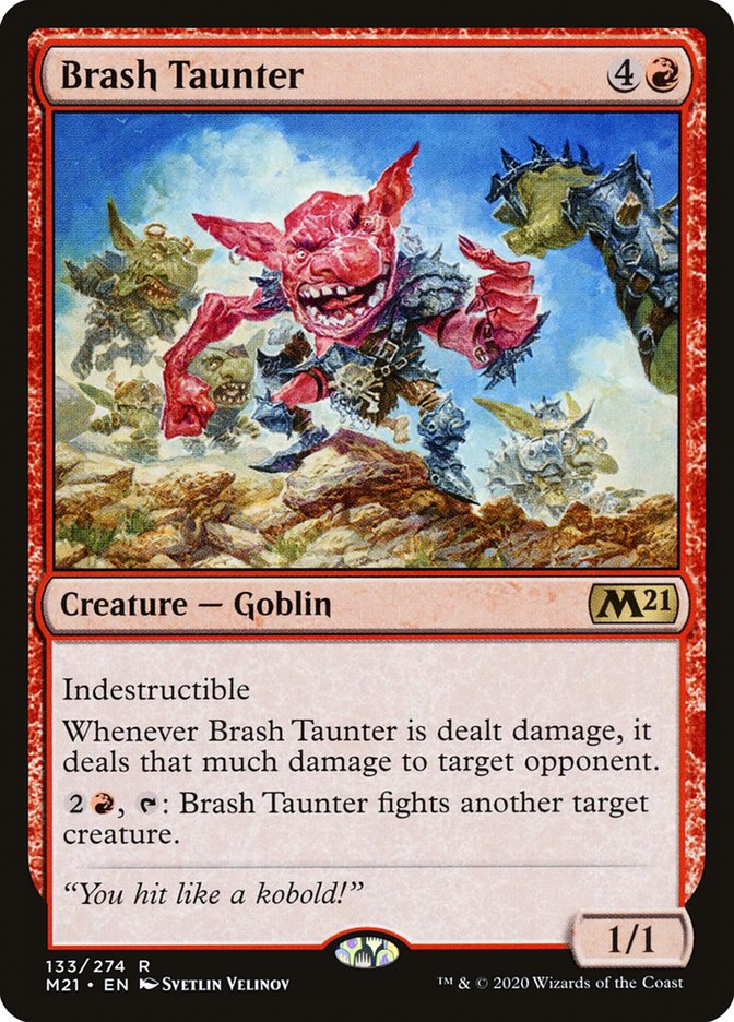 Brash Taunter 133 (Core Set 2021)  | Good Games Adelaide SA