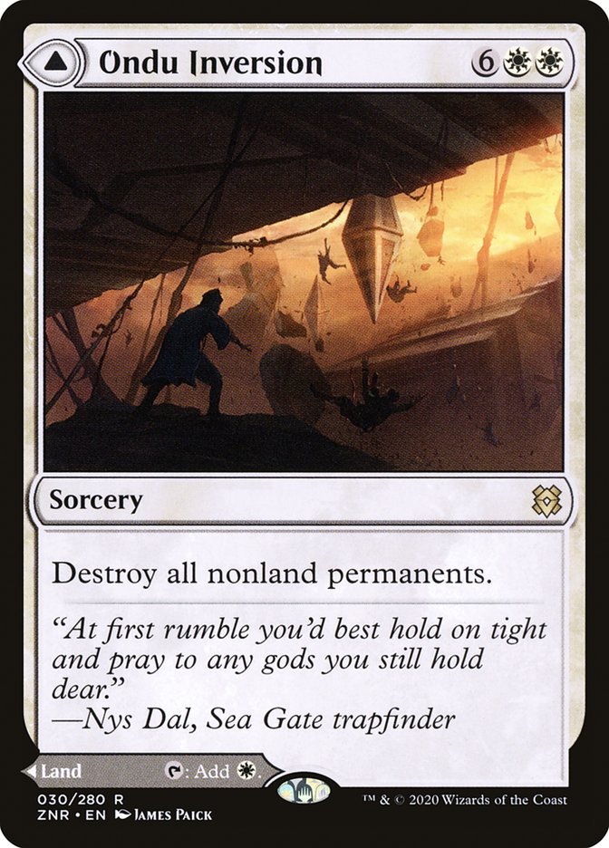 Ondu Inversion 30 (Zendikar Rising)  - Foil | Good Games Adelaide SA