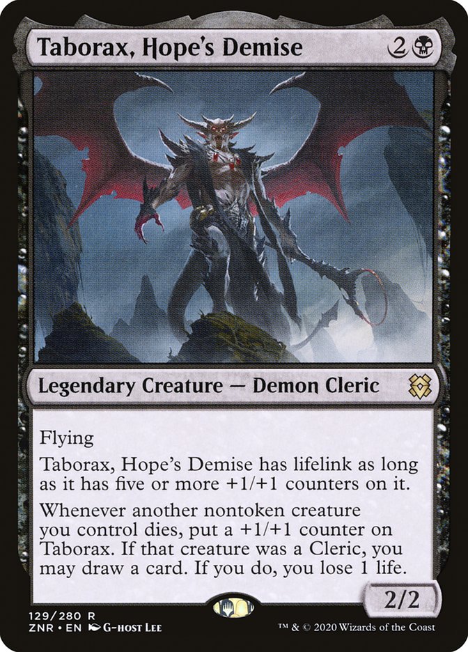 Taborax, Hope's Demise 129 (Zendikar Rising)  | Good Games Adelaide SA