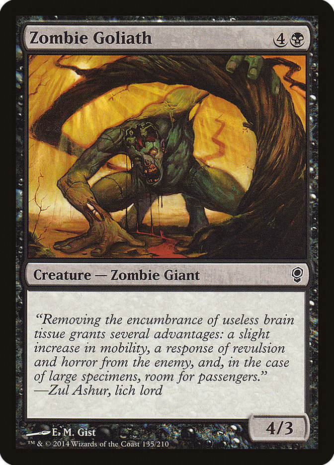 Zombie Goliath 135/210 (Conspiracy)  - Foil | Good Games Adelaide SA