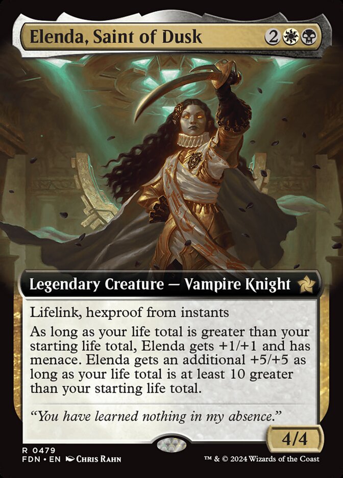 Elenda, Saint of Dusk 479 (Foundations)  - Foil | Good Games Adelaide SA