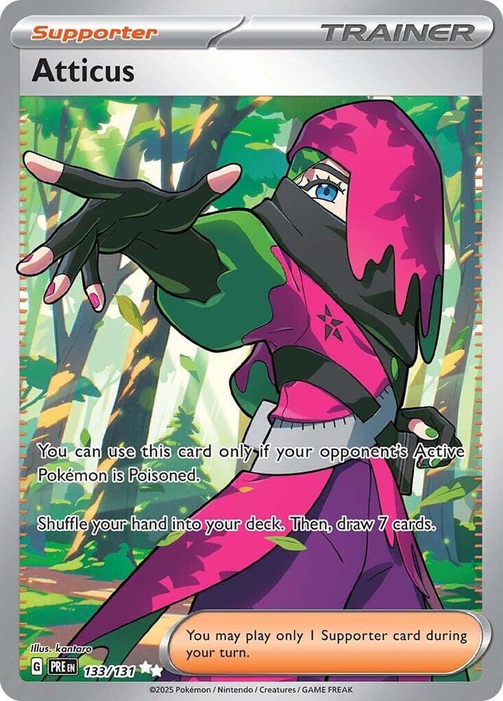 Atticus 133/131 (SV: Prismatic Evolutions)  - Holofoil | Good Games Adelaide SA