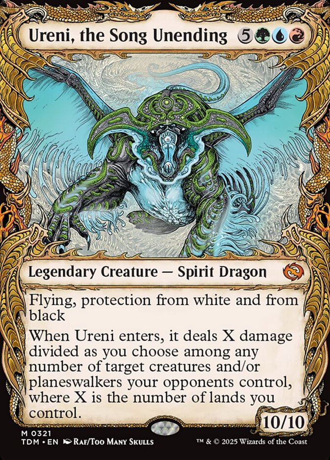Ureni, the Song Unending 321 (Tarkir: Dragonstorm)  - Foil | Good Games Adelaide SA