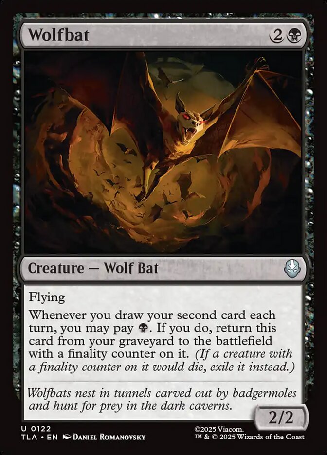 Wolfbat 122 (Avatar: The Last Airbender)  - Foil | Good Games Adelaide SA