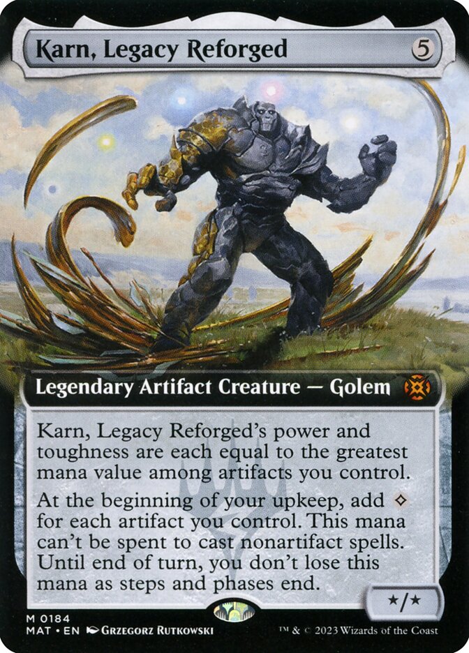 Karn, Legacy Reforged 184 (March of the Machine: The Aftermath)  - Extended Art | Good Games Adelaide SA
