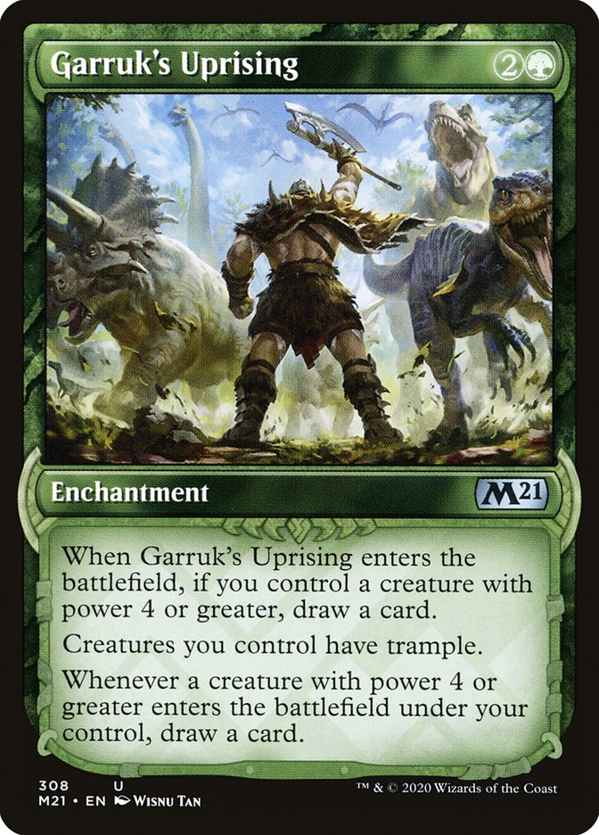 Garruk's Uprising 308 (Core Set 2021)  | Good Games Adelaide SA