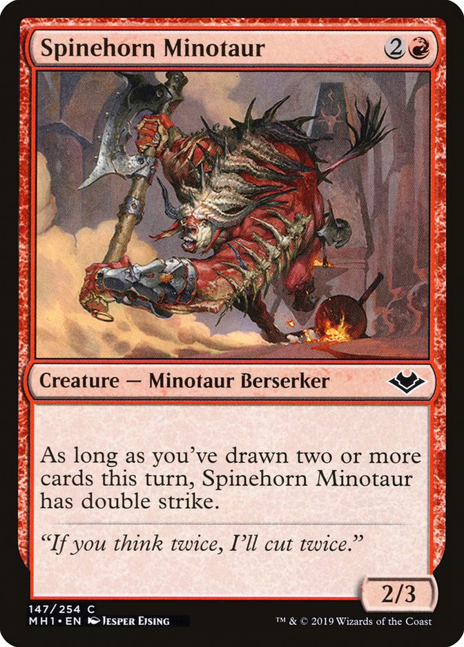 Spinehorn Minotaur 147 (Modern Horizons)  | Good Games Adelaide SA